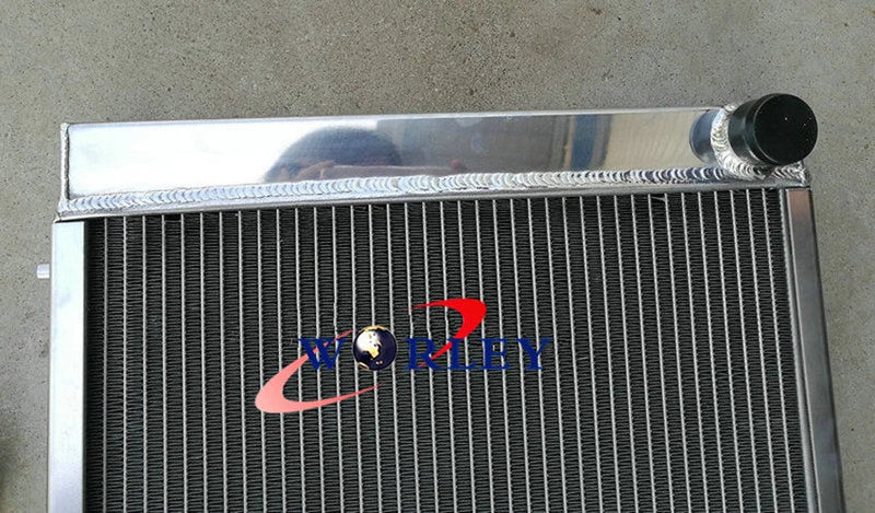 Land Rover Defender, Discovery, Range Rover Aluminum Radiator + Fan (1989-1994)