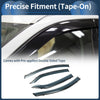 Toyota Corolla Window Deflectors  Side Vent Visors (2014-2018)