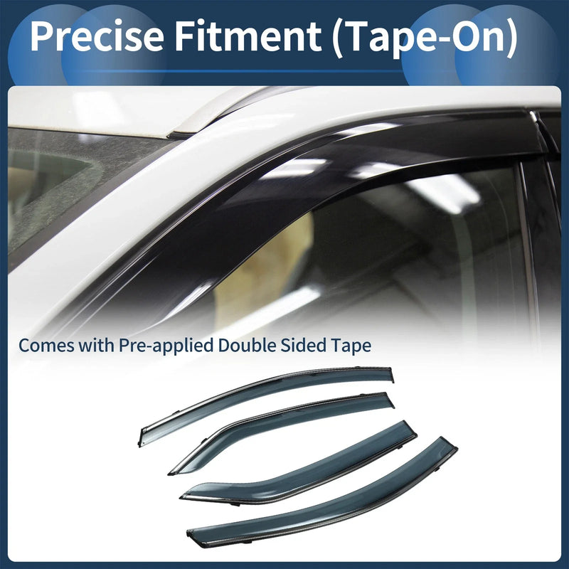 Toyota Corolla Window Deflectors  Side Vent Visors (2014-2018)