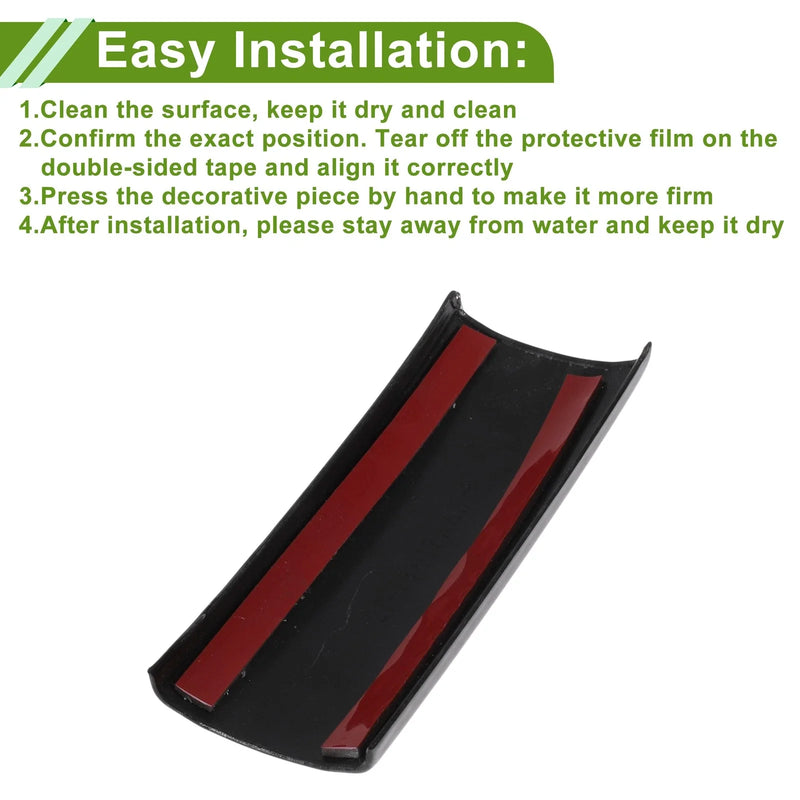 Toyota Sienna 6 x Interior Door Handle Bowl Cover Trim (2021-2024)