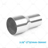 Car 2" to 3" Steel Exhaust Tube Pipe Connector Adapter