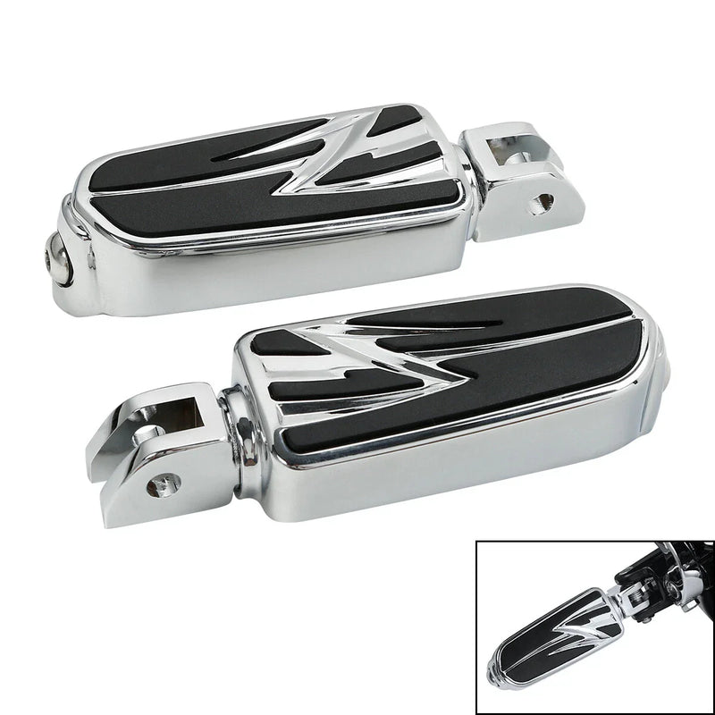 Harley Softail Street Bob Sport Glide Driver Rider Footpegs Pegs (2018-2025)