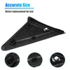 Dodge Grand Caravan Plastic Black 1x Mirror Flag Applique Left