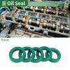 Oil Seal / 18x26x6mm / TPU Rotary Shaft Seal Green 5 Pcs