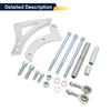 Chrysler Dodge 1970-2024 Silver Tone Metal 1 Set Generator Mount