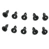 100 Pcs 8mm ATV UTV Fairing Body Trim Panel Fastener Clips