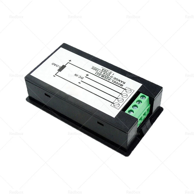 DC 6.5-100V LCD Digital Volt Amp Power Meter (20A, 50A, 100A)