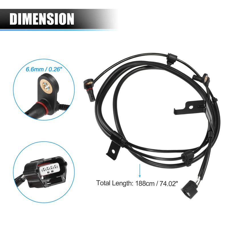 Isuzu D-Max 2012-2020 () ABS Wheel Speed Sensor
