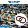 Vehicle Oil Seal 70x95x13mm Brown 2 x Seal Ring