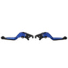 BMW S1000RR S1000R Blue CNC Extendable Brake Clutch Levers (2015-2019)