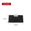 Lexus IS 2006-2012 Car Carbon Fiber Cigarette Lighter Panel Cover Trim Fit