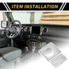 Jeep Wrangler JL Cigarette Lighter USB Socket Panel Cover (2018-2023)