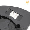 Peugeot 307 Left Side Heated White Mirror Glass (2001-2009)
