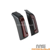 Harley Road Glide CVO Red ABS Rear Fender LED Side Light Lamps (24)