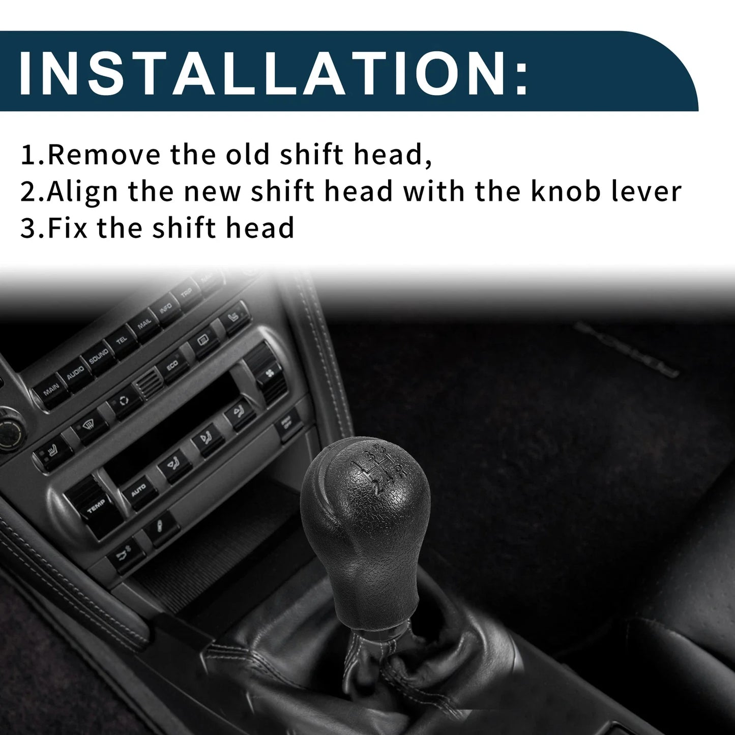 5 Speed Manual Gear Shift Knob for Toyota Hilux (2005-2023)