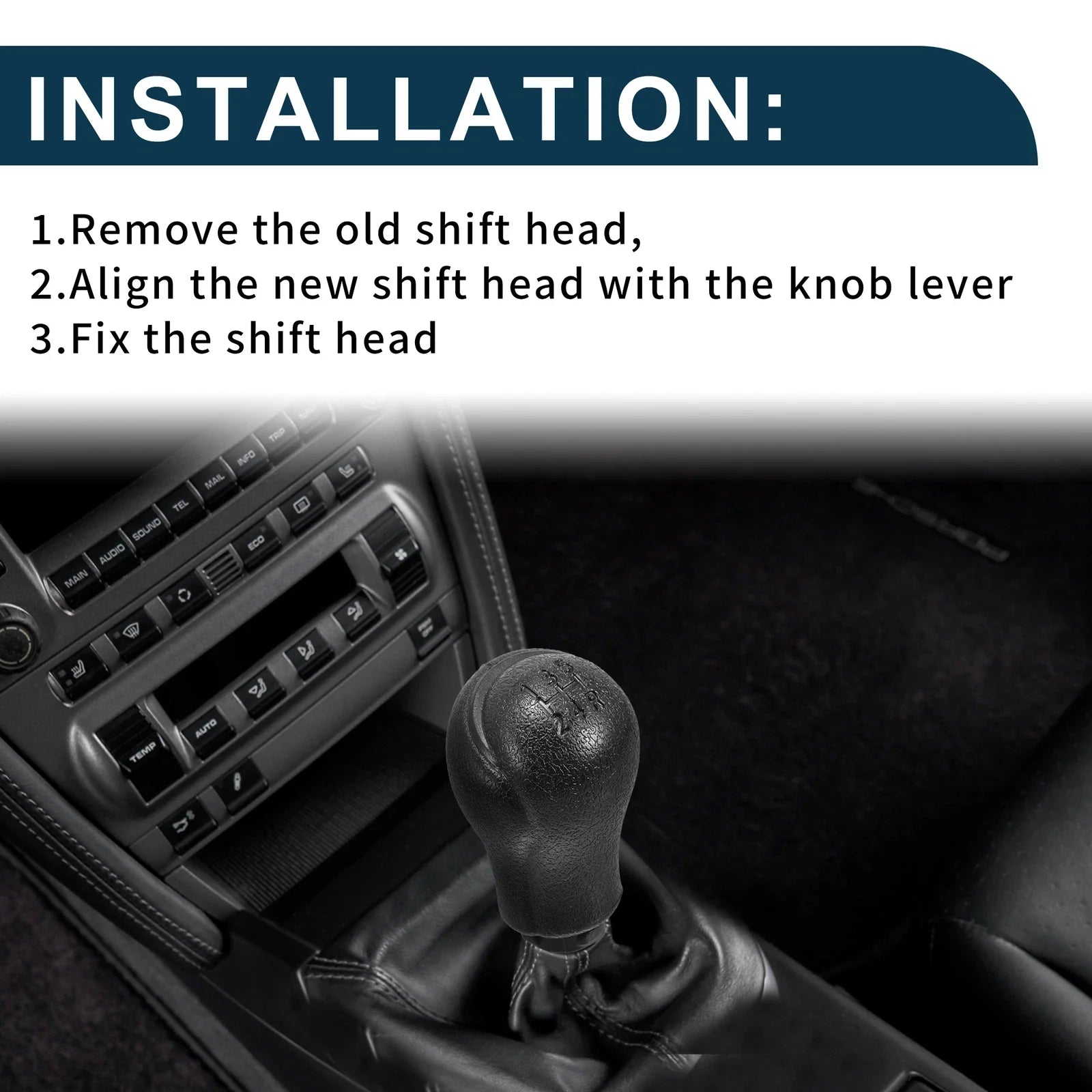 5 Speed Manual Gear Shift Knob for Toyota Hilux (2005-2023)