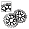 Ducati 749 (2002-2007) - Black, 2 x Rotors Front Brake Disc Rotors