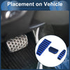 Suzuki Jimny 3 x Automatic Foot Accelerator Pedal Covers (2018-2022)