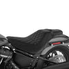 Harley Street Bob Softail Slim Black Driver Passenger Seat (2018-2025)