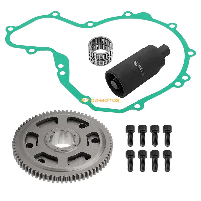 Polaris Predator / Outlaw 500 2 x Starter Clutch Idler Kit & Flywheel Puller