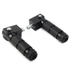 Electric Motor Bicycle ATV Black 8mm Folding Footpegs
