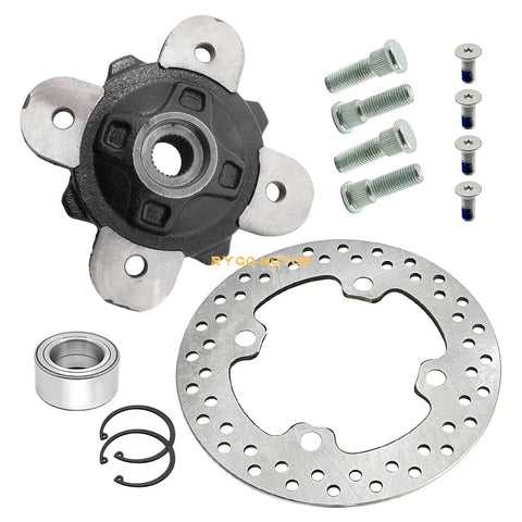 Polaris Ranger 1000 Crew XP 2 x Front Wheel Hub Bearing Studs Brake Rotor (2017–2022)