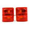 Ford F250 F350 Left Right Tow Mirror Turn Signal Light Lens Amber (2008-2016)