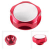 Nissan Models Red Engine Oil Filler Cap & Fuel Tank Cover