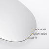 Hyundai Tucson Right Side Heated White Mirror Glass (2015-2020)