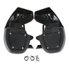 Harley Road King Black Lower Vented Fairings (1997-2008)