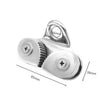 Boat Sailboat Kayak Canoe Cam Pulley Rope Clamp Accessory