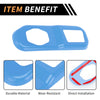 Jeep Wrangler JL JLU Rear Trunk Lock Panel Cover (2018-2024)