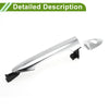 Hyundai Kia Silver Tone Front Left Exterior Door Handle (2011-2016)