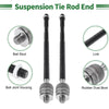 Dodge Dart 6 Pcs Front Suspension Kit Tie Rod Ends Sway Bar Link (2013-2016)