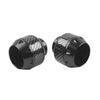 Make & Model 2 x Black Motorcycle Front Fork Frame Sliders