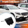 Mercedes-Benz GLA X156 (2014-2020) Black Front Bumper Tow Hook Cover