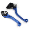 YAMAHA WR 250F WR 450F Blue Pivot Brake Clutch Levers (2001-2016)