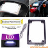 Harley Dyna Sportster Touring LED License Plate Frame Light (2006-2023)