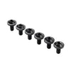 Bike Motorcycle 6 x Black Titanium M6x15mm Torx Head Bolts