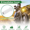 1 x 25mm Motorcycle Hand Grips Cover Handle Bar Throttle Grips TPU White
