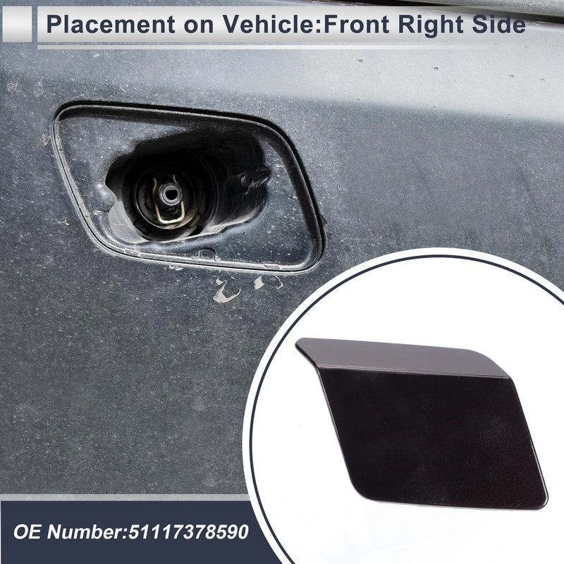 BMW X5 F15 Bumper Headlight Washer Nozzle Cover Cap (2014-2018)