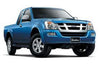 Isuzu D-Max Colorado 6 x Side Cab Covers ABS Chrome (2002-2011)