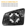 Mercedes E250 E350 E400 E550 Right Side Heated Mirror Glass with Holder
