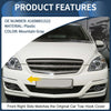Mercedes-Benz B-Class Front Bumper Tow Hook Cap (2005-2011)