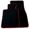 BMW X2 Series F39 SUV (2017-2023) Red Trim AutoWin Black Floor Mats