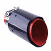 Car Exhaust - 2.5 Inlet, 3.5 Inch, Universal Fit 63mm Tail Pipe Tip