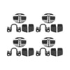 Subaru Forester, Legacy 4 x Door Lock Stabilizer Protector Covers (2009-2023)