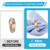 Silver Gold Brass Coin Ring 250PCS Jewelry Cleaning Cloths