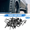 BMW X1 30 x Fender Liner Rivet Durable Plastic Black (2013 - 2023)