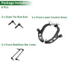 Ford Flex 6 Pcs Front Lower Control Arms (2010-2012)